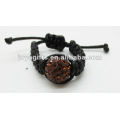 2013 trendy gewebte shamballa Ringe Großhandel